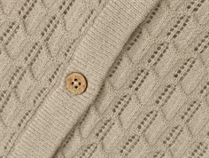 Lil Atelier white pepper cardigan